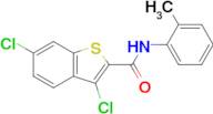 3,6-Dichloro-N-(o-tolyl)benzo[b]thiophene-2-carboxamide