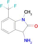 3-Amino-1-methyl-7-(trifluoromethyl)indolin-2-one