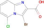 3-Bromo-5-chloroimidazo[1,2-a]pyridine-2-carboxylic acid