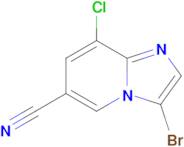 3-Bromo-8-chloroimidazo[1,2-a]pyridine-6-carbonitrile