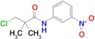 3-Chloro-2,2-dimethyl-N-(3-nitrophenyl)propanamide