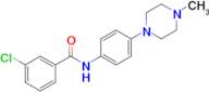 3-Chloro-N-(4-(4-methylpiperazin-1-yl)phenyl)benzamide