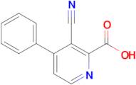 3-Cyano-4-phenylpicolinic acid