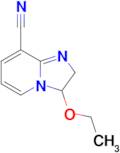 3-Ethoxy-2,3-dihydroimidazo[1,2-a]pyridine-8-carbonitrile