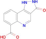 3-oxo-1H,2H,3H-pyrazolo[4,3-c]quinoline-6-carboxylic acid