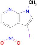 3-Iodo-1-methyl-4-nitro-1H-pyrrolo[2,3-b]pyridine