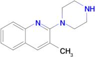 3-Methyl-2-(piperazin-1-yl)quinoline