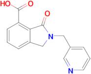 3-Oxo-2-(pyridin-3-ylmethyl)isoindoline-4-carboxylic acid