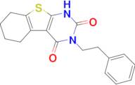 3-Phenethyl-5,6,7,8-tetrahydrobenzo[4,5]thieno[2,3-d]pyrimidine-2,4(1H,3H)-dione