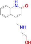 4-{[(2-hydroxyethyl)amino]methyl}-1,2-dihydroquinolin-2-one