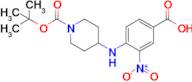 4-((1-(Tert-butoxycarbonyl)piperidin-4-yl)amino)-3-nitrobenzoic acid