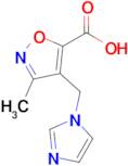 4-((1H-imidazol-1-yl)methyl)-3-methylisoxazole-5-carboxylic acid
