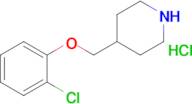 4-((2-Chlorophenoxy)methyl)piperidine hydrochloride