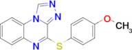 4-((4-Methoxyphenyl)thio)-[1,2,4]triazolo[4,3-a]quinoxaline