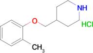 4-((O-tolyloxy)methyl)piperidine hydrochloride