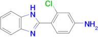 4-(1H-benzo[d]imidazol-2-yl)-3-chloroaniline