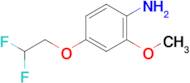 4-(2,2-Difluoroethoxy)-2-methoxyaniline