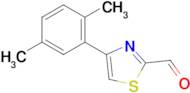 4-(2,5-Dimethylphenyl)thiazole-2-carbaldehyde