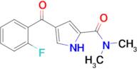 4-(2-Fluorobenzoyl)-N,N-dimethyl-1H-pyrrole-2-carboxamide