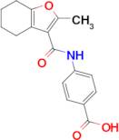 4-(2-Methyl-4,5,6,7-tetrahydrobenzofuran-3-carboxamido)benzoic acid