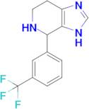 4-(3-(Trifluoromethyl)phenyl)-4,5,6,7-tetrahydro-3H-imidazo[4,5-c]pyridine