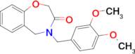 4-(3,4-Dimethoxybenzyl)-4,5-dihydrobenzo[f][1,4]oxazepin-3(2H)-one