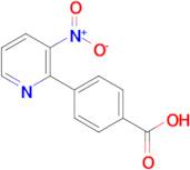 4-(3-Nitropyridin-2-yl)benzoic acid