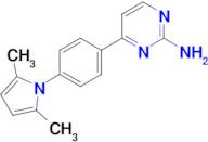 4-(4-(2,5-Dimethyl-1H-pyrrol-1-yl)phenyl)pyrimidin-2-amine