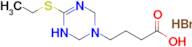 4-(4-(Ethylthio)-3,6-dihydro-1,3,5-triazin-1(2H)-yl)butanoic acid hydrobromide