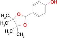 4-(4,4,5,5-Tetramethyl-1,3-dioxolan-2-yl)phenol