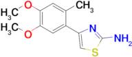 4-(4,5-Dimethoxy-2-methylphenyl)thiazol-2-amine