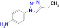 4-(4-Ethyl-1H-1,2,3-triazol-1-yl)aniline