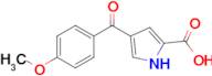 4-(4-Methoxybenzoyl)-1H-pyrrole-2-carboxylic acid