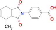 4-(4-Methyl-1,3-dioxo-1,3,3a,4,7,7a-hexahydro-2H-isoindol-2-yl)benzoic acid