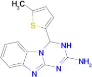 13-(5-methylthiophen-2-yl)-1,8,10,12-tetraazatricyclo[7.4.0.0²,⁷]trideca-2,4,6,8,10-pentaen-11-a...