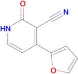 4-(furan-2-yl)-2-oxo-1,2-dihydropyridine-3-carbonitrile