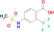 4-(Methylsulfonamido)-2-(trifluoromethyl)benzoic acid