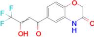 6-(4,4,4-trifluoro-3-hydroxybut-2-enoyl)-3,4-dihydro-2H-1,4-benzoxazin-3-one