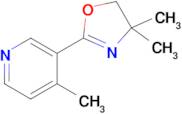 4,4-Dimethyl-2-(4-methylpyridin-3-yl)-4,5-dihydrooxazole