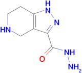 4,5,6,7-Tetrahydro-1H-pyrazolo[4,3-c]pyridine-3-carbohydrazide