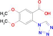 4,5-Dimethoxy-2-(1H-tetrazol-1-yl)benzoic acid