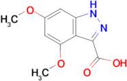 4,6-Dimethoxy-1H-indazole-3-carboxylic acid