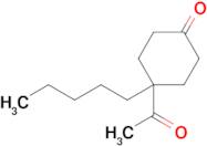 4-Acetyl-4-pentylcyclohexan-1-one