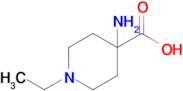 4-Amino-1-ethylpiperidine-4-carboxylic acid
