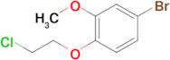 4-Bromo-1-(2-chloroethoxy)-2-methoxybenzene