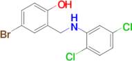 4-Bromo-2-(((2,5-dichlorophenyl)amino)methyl)phenol