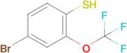 4-Bromo-2-(trifluoromethoxy)benzenethiol