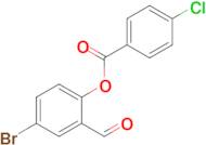 4-Bromo-2-formylphenyl 4-chlorobenzoate