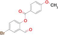 4-Bromo-2-formylphenyl 4-methoxybenzoate