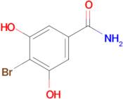 4-Bromo-3,5-dihydroxybenzamide